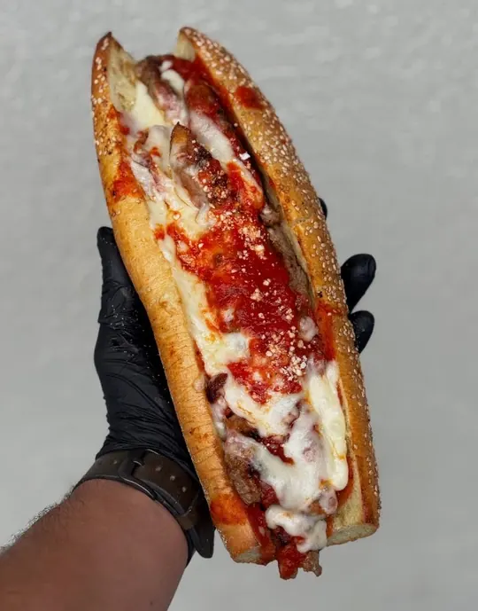 Sausage Parmigiana Sub